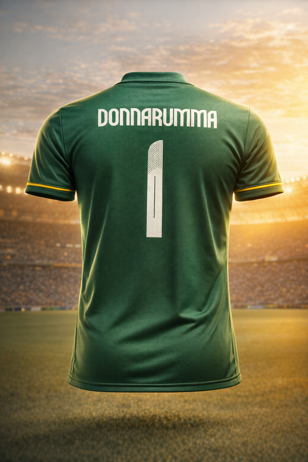 Donnarumma #1 Italia Premium Goalkeeper Jersey — Official Style