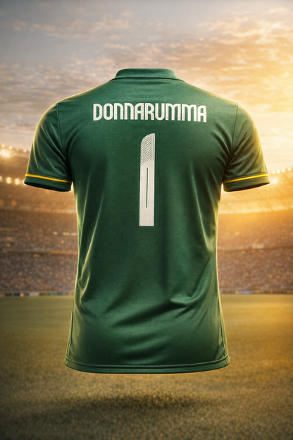 Donnarumma #1 Italia Premium Goalkeeper Jersey — Official Style