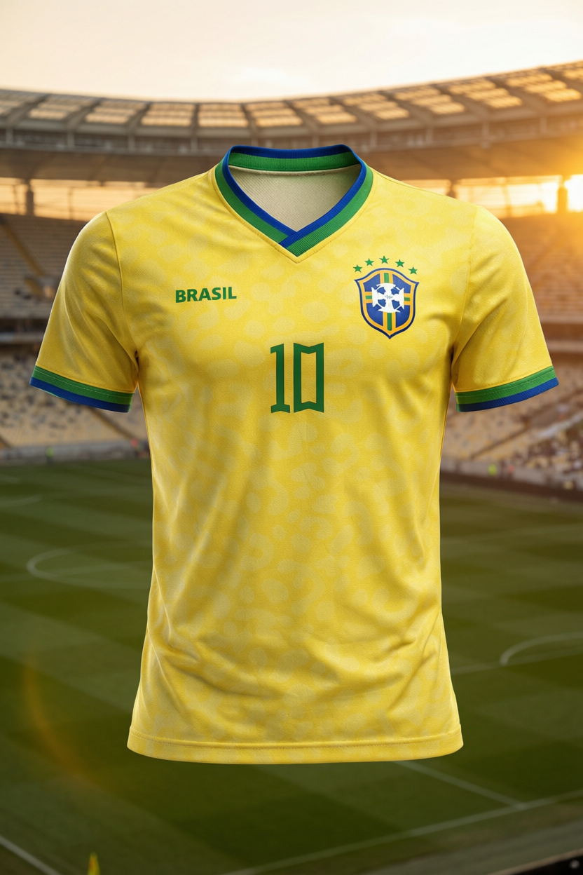 Brasil #10 Elite Performance Jersey — Neymar Jr. Edition