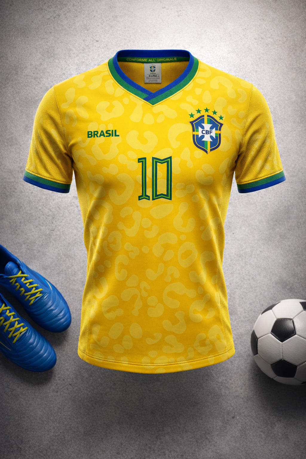 Brasil #10 Elite Performance Jersey — Neymar Jr. Edition