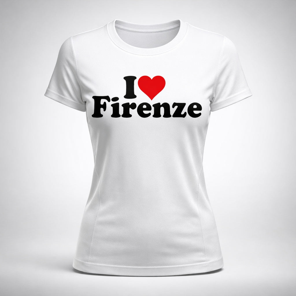 I Love Firenze T-Shirt — Classic Florence Heart Tee
