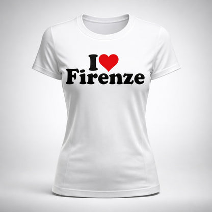 I Love Firenze T-Shirt — Classic Florence Heart Tee